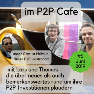 Helmut im P2P Cafe