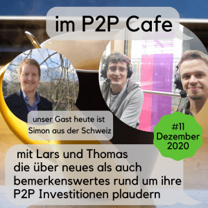 Simon im P2P Cafe
