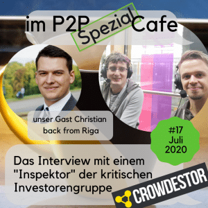 Crowdestor Review Crowdestor, Das P2P Cafe, Podcasts anlegen P2P 17 crowdestor1