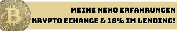 Nexo Erfahrungen – bis zu 18% Rendite wie steige ich ein? 2 Crowdestor Simpleros Flex Meine Nexo Erfahrungen, wie steig ich ein?