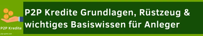 P2P Kredite 2026 – Grundlagen, Chancen und Risiken für Einsteiger 2 P2P Kredite Umfrage P2P Kredite Grundlagen