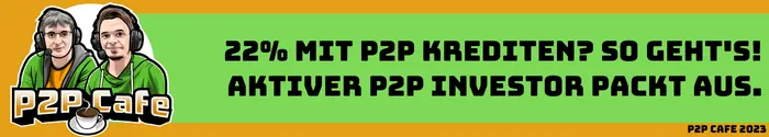 22% mit P2P Krediten? So geht's! Ein aktiver P2P Investor packt aus. 4 P2P Plattformen live 22% mit P2P Krediten? So geht's! Ein aktiver P2P Investor packt aus.