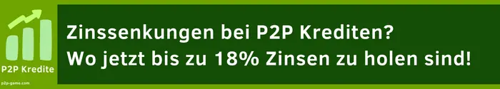 Zinseinbruch bei P2P Krediten! - Wo gibt es noch hohe P2P Zinsen? Unter 13% geht gar nicht! 3 mintos erfahrungen Wo finde ich hohe P2P Zinsen?