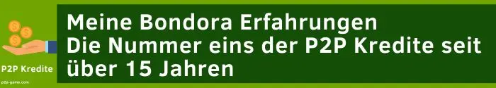 Bondora Erfahrungen - seit 15 Jahren die Nummer 1 bei P2P Krediten! 1 Bondora Erfahrungen Bondora Erfahrungen