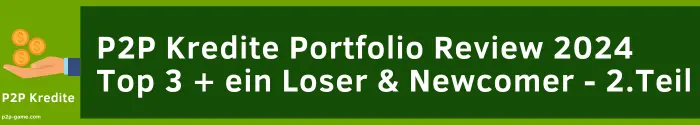 65.000€ P2P Kredite Portfolio 2024 Review Teil 2 - Problembären & Spekulationen 4 Inrento Erfahrungen P2P Kredite Portfolio Report InRento Erfahrungen