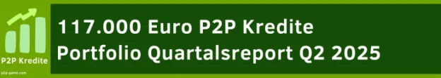 P2P Kredite Portfolio Quartalsreport Q2 2025 FinBee FinBee P2P Kredite Diversifikation 1