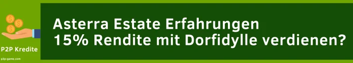 Asterra Estate Erfahrungen - 15% Rendite mit Dorfidylle verdienen? 2 Afranga Erfahrungen Asterra Erfahrungen