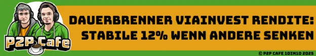 P2P Cafe Viainvest Rendite