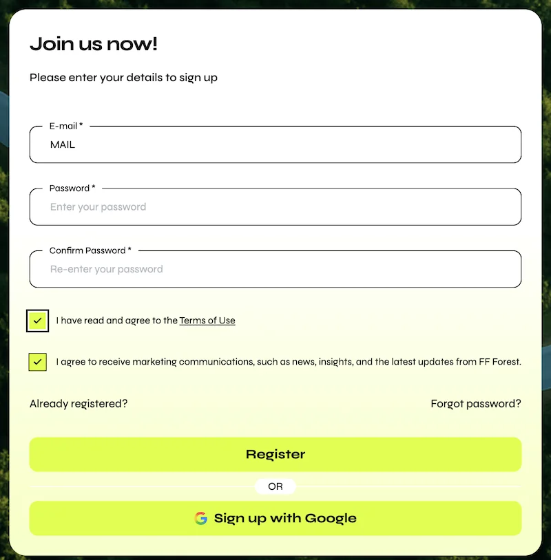 FF Forest: Erfahrungen und Anleitung - 18% Zinsen mit lettischem Wald und reichlich Cashback 6 FF Forest Erfahrungen FF Forest Erfahrungen FF Forest anlegen Screenshot 2025 12 06 at 20.43.51