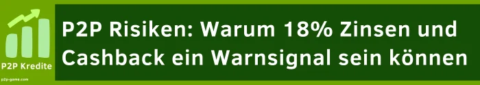 P2P Plattformen BaFin Betrug & Scam Betrug & Scam Warnsignal