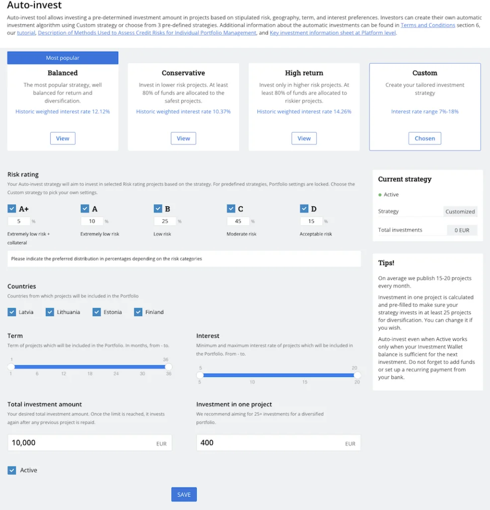 Der Capitalia Autoinvest