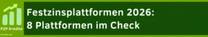 Festzins Plattformen