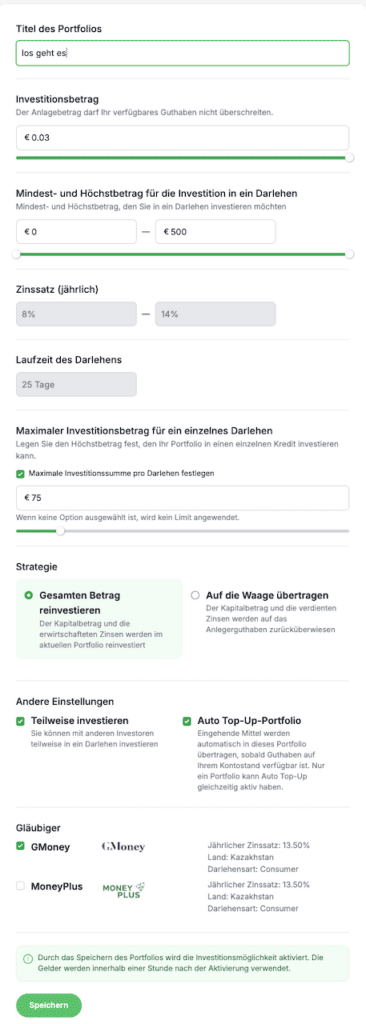 Revest Erfahrungen P2P Anbieter, Revest anlegen revest autoinvest