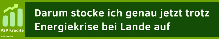 Darum stocke ich genau jetzt trotz Energiekrise bei Lande auf 3 Devon Rendite Lande aufstocken