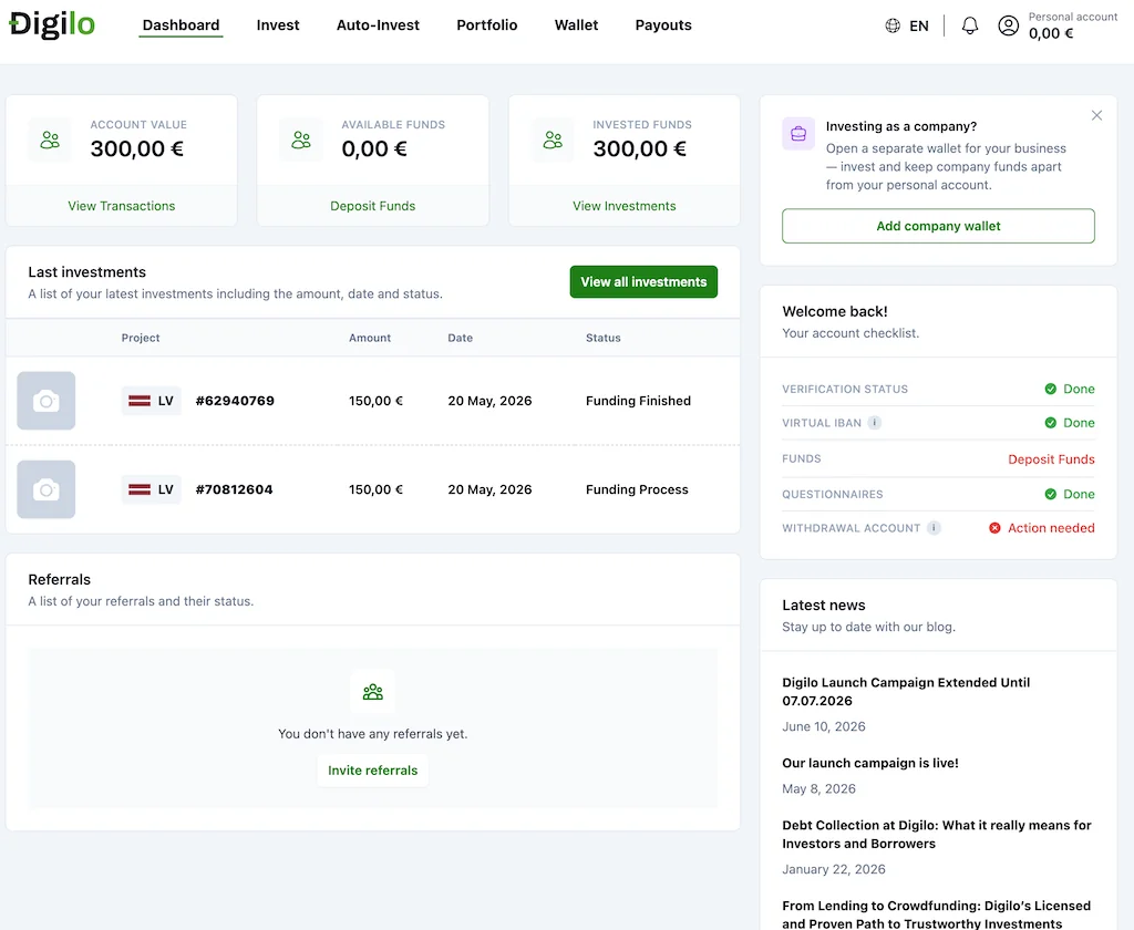 Digilo Erfahrungen Digilo Anleitung Digilo Dashboard