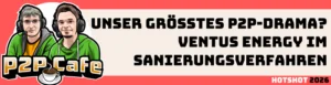Ventus Energy Restrukturierung P2P Cafe