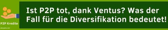 Ist P2P tot? Die Frage stellt man sich fast von selbst, wenn man die Panik nach dem Fall Ventus Energy sieht. Und dahinter steckt meist noch eine zweite: Welche Plattform ist die nächste? Verständlich. Aber das ist nicht die zentrale Frage, die jetzt mein Geld schützt.